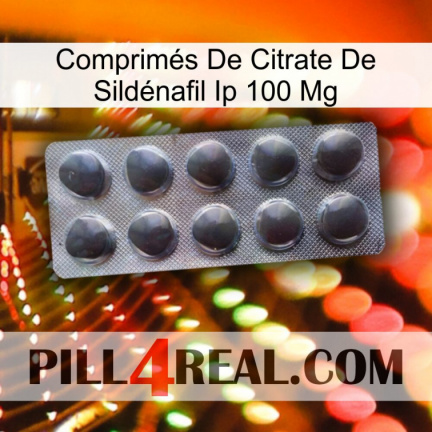 Comprimés De Citrate De Sildénafil Ip 100 Mg 30